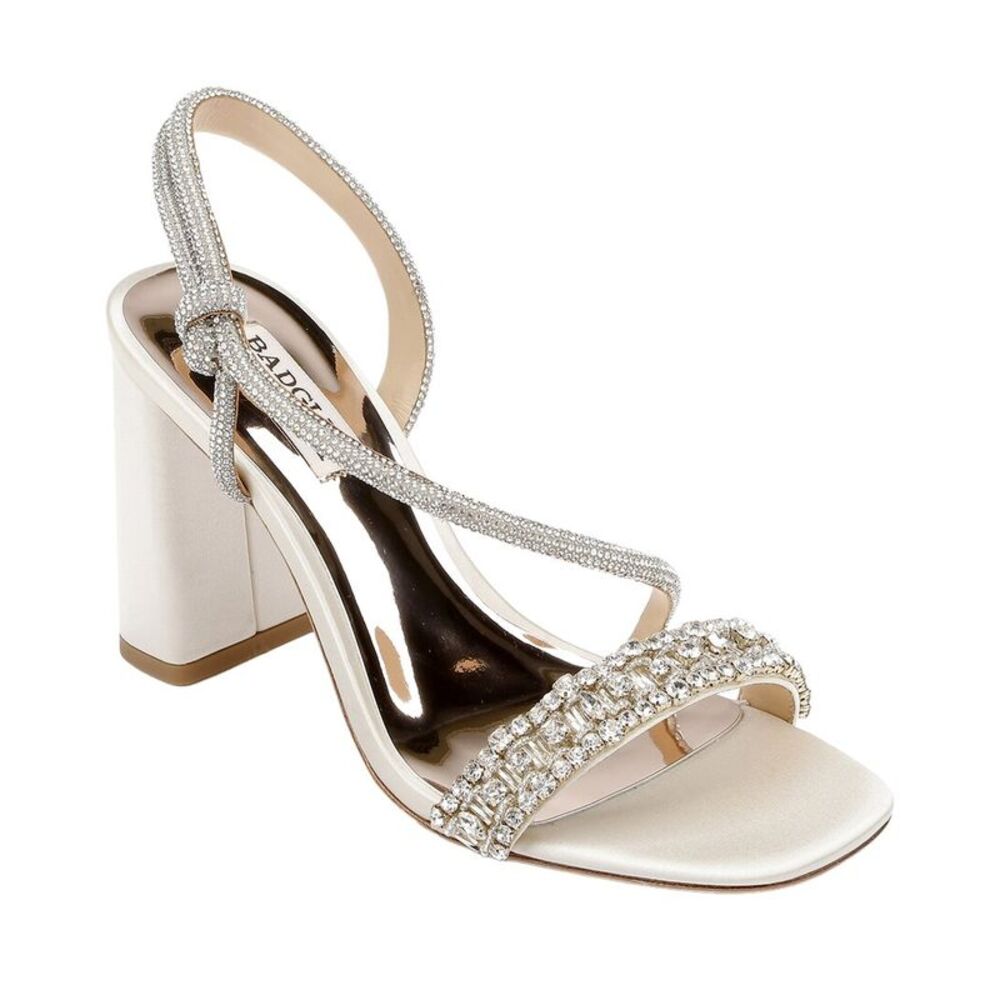 Badgley Mischka Naomi Sandal, Ivory